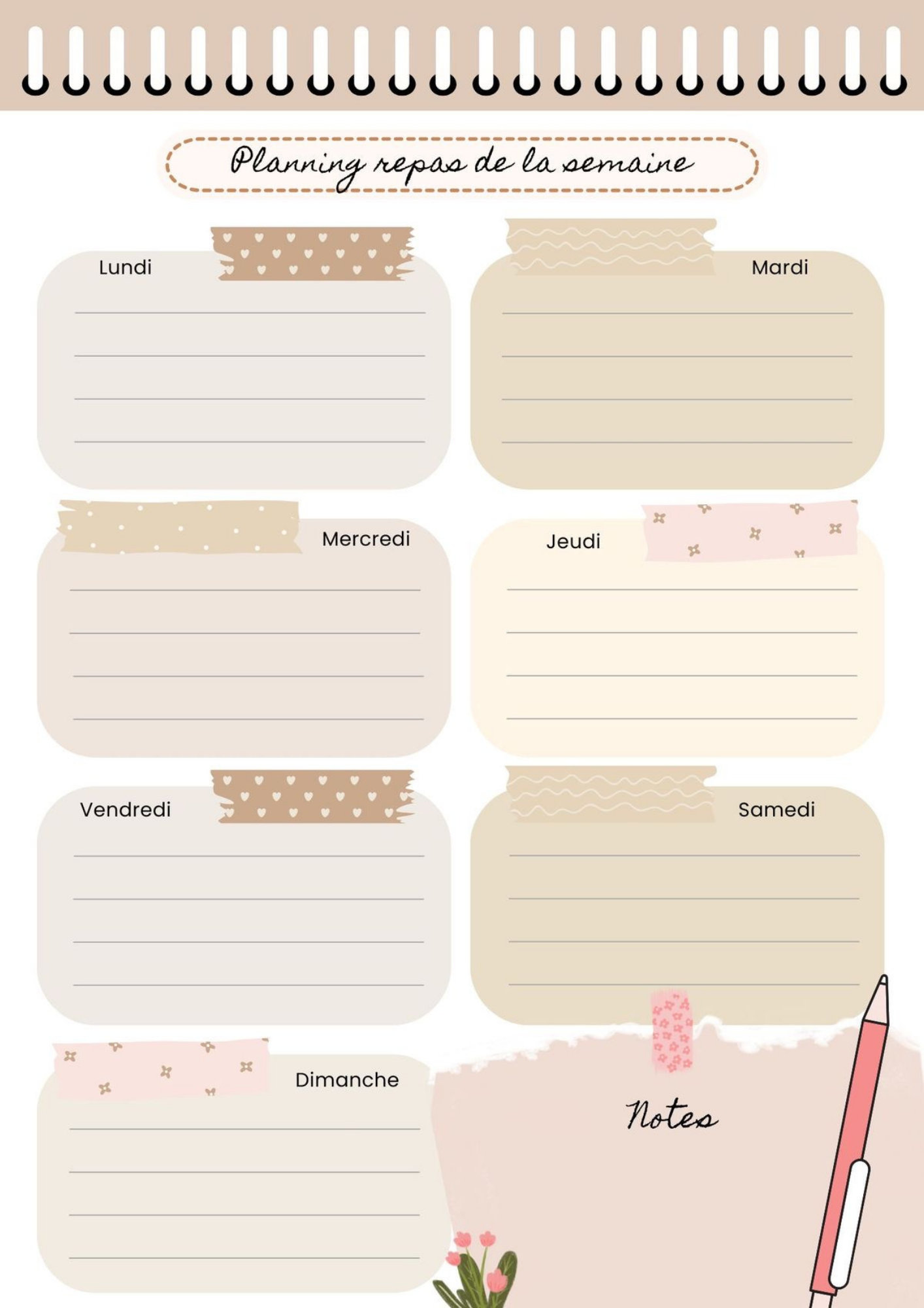 Ramadan planner